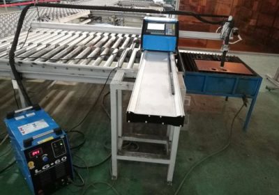 tērauda konstrukcija tabulas stilā CNC liesmas plazmas griešanas mašīna / dažādas metāla plāksnes griešanas metāla griešanas mašīnas