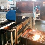CNC metāla plāksnes plazmas griešanas mašīna
