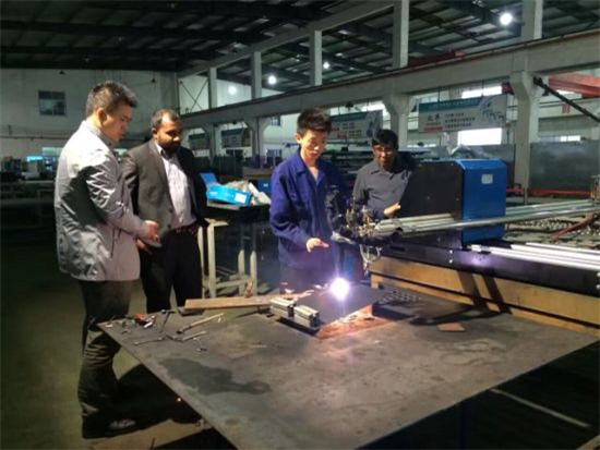 Pārdošana 2015 jaunu min pārnēsājamo CNC plazmas griešanas mašīnu