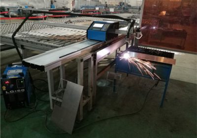 Ķīnas ražotājs ar datoru kontrolētu CNC plazmas griezēju izmantojiet grieztu alumīniju no nerūsējošā tērauda / dzelzs / metāla