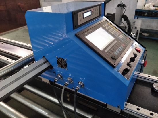 CNC plazmas metāla griešanas mašīna ar THC / biezu metālu plazmas griešanas iekārtu lokšņu metāla / 40A 60A 120A barošanas griezējs