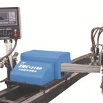Efektīva plazmas lāpa un plazmas CNC griešanas mašīna viengabala metāla gultā