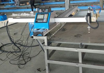 pārnēsājamais mini CNC plazmas griezējs 120A nerūsējošā tērauda plāksne CNC griešanas mašīna / 1600 * 3400mm griešanas izmērs ar CE sertifikāciju