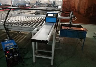 CNC pārnēsājama plazmas / liesmas griešanas mašīna alumīnija griešanai