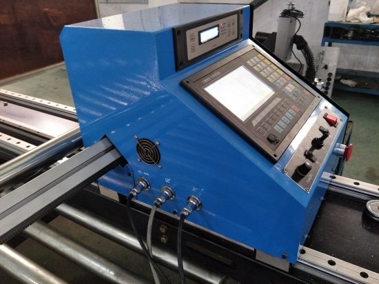 Tērauda plāksne cnc galda plazmas oksifūzijas griešanas mašīna ar starfire CNC plazmas griešanas mašīna