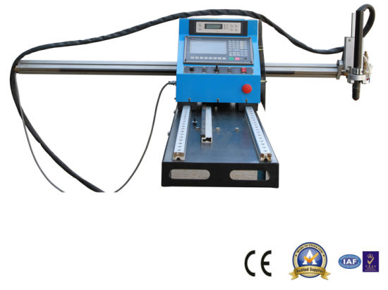ķīniešu Gantry Type CNC plazmas griešanas mašīna, tērauda plākšņu griešanas un urbšanas iekārtas rūpnīcas cenu